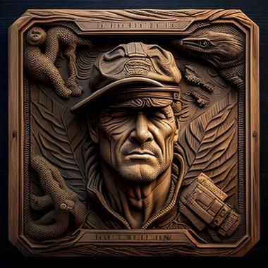 3D model The Expendables 2 Videogame game (STL)